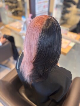 エヌアンドエーコンティ(N&A CONTi) 甘さと辛さの絶妙バランス◎大胆ハーフデザインカラー