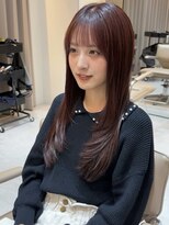 ジーナ 京都駅前(Zina)&nbsp;毛先ワンカールで"可愛い"が叶うレイヤースタイル