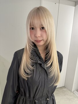 リンドトウキョウ(LINDO TOKYO) 抜きっぱなしブロンド/ハイトーン/ブリーチ/ダブルカラー/艶髪