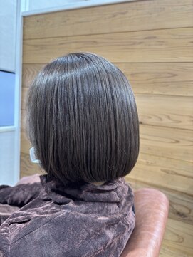 オーガニックカラー　ボブ