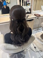 アッシュ たまプラーザ店(Ash)&nbsp;つやっと大人っぽいくびれ巻きハーフ