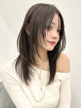 アイトーキョーエス 渋谷(AI TOKYO S) ピンクベージュ/アンブレラカラー/クールショート/前髪/渋谷