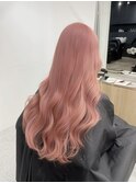 インナーカラー/トリートメント/デザインカラー/ペールピンク
