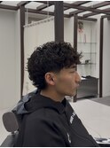 テーパーフェード、パーマ