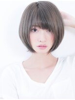 デイズ(days) 斜めバングアッシュカラー/ひし形ショートボブヘア