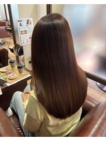 グレースバイハピネス(grace by happiness) 髪質改善トリートメント×天使の艶カラー7.8ミルクブラウン