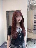 アヴァンスアンス 広島袋町店(AVANCE.ens)&nbsp;ワインレッドカラー