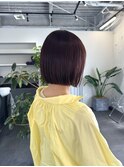 タイトボブ×カシスピンク