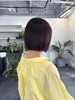 レイヴ(RAVE)&nbsp;タイトボブ×カシスピンク