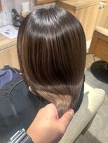 クラン バイ ナチュラル(clan by Natural)&nbsp;まとまりで差がつく。艶を育てる髪質改善ストレート/艶ブラウン
