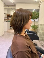 ノーティー(NORTY)&nbsp;くびれボブ/ショートボブから伸ばし中/レイヤー