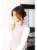 大人かわいい 二次会 パーティー 小顔アップ