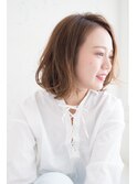フェミニンカジュアルボブ