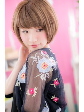 ミック ヘアアンドビューティー 大山店(miq Hair&Beauty) ピュア&シンプル☆透明感ボブa