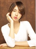 大人のナチュラルマニッシュショート