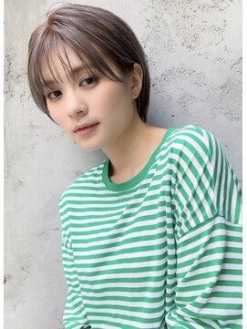 ミィ 表参道(mee.) 【mee.】ハセガワヒトシ　シースルーバング　ショート☆表参道