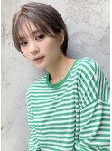 【mee.】ハセガワヒトシ シースルーバング ショート☆表参道