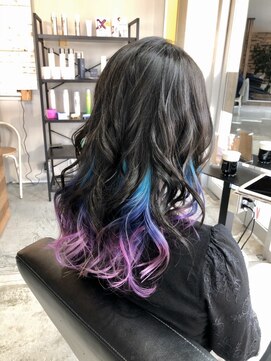 ヘアデザイン ゴドバン(Hair Design Gdobant) インナー カラー グラデーション