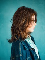 フローラビューティーヘアー(Flora Beauty Hair)&nbsp;外ハネ重めウルフ/20代/30代/40代/50代/岡山/表町