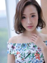 アグ ヘアー ボニー 三田駅前店(Agu hair bonny) 揺れるモテ髪ワンレンボブ☆