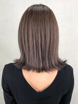 アルバム 銀座(ALBUM GINZA) グレージュボブ_セシルカットココアブラウン_ba300312