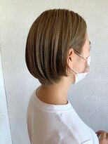 ベルビアンカ(Belle BIANCA)&nbsp;Belle BIANCA ミニショート/ミルクティーベージュ by マツモト