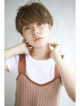 ロッソ(ROSSO) カジュアルミルクティーショートボブ【大和】