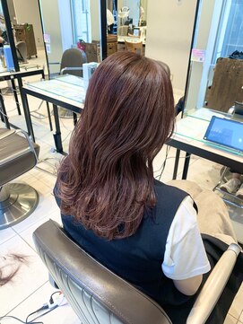ネオリーブギンザ 銀座店(Neolive GINZA) 艶感たっぷり暖色カシスカラー《小林》