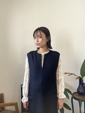 トネリコ(toneriko) 切りっぱなしスタイル。