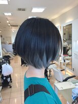 ヘアー＆フェイス ヤマ　ｈａｉｒ＆ｆａｃｅ　Ｙａｍａ ボブ+インナーカラー