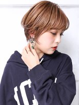 クラッチ ユニ(CLUTCH uni)&nbsp;大人可愛い小顔美髪ツヤ髪前下がりショートバレイヤージュA1