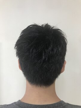 美容室 ステラ メンズツーブロックショートレイヤー