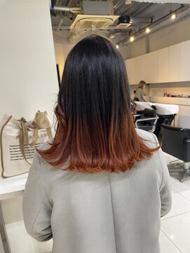 アライブ ハラジュク(ALIVE harajuku) 中韓mixバレイヤージュ