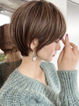 ジルブラン 国分寺(JIL BLAN) 大人ショートヘア/ハイライトカラー/イルミナカラー[国分寺]3805