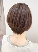 ショートカット*チョコレートカラー*白髪染めOK<西宮北口>