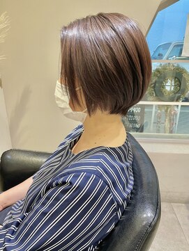 シェル 国分寺(shell) グレージュカラー/ボブウルフ/黒髪/ココアベージュ