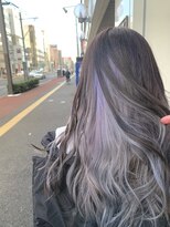 トーン(TONE)&nbsp;ラベンダー＋シルバー/インナーカラー/10代20代