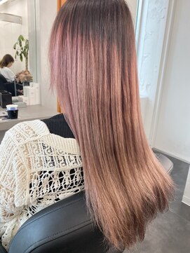 エイト 立川店(EIGHT) ピンクベージュ