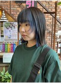 インナーブルー/外ハネボブ