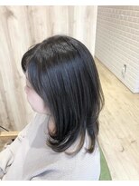 カミケンネクスト(kamiken.next)&nbsp;軽やか透明感インナーカラー大人ミディアム【カミケンネクスト】