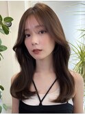 前髪エアリーカール似合わせカット20代30代40代◎ミニウルフ