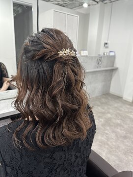 ウィズ(WITH) ハーフアップ