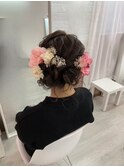 華やかゴージャスアップスタイル♪