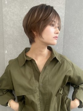 ロンドエニカ 大宮(Lond enika) 前髪パーマアッシュカラーレイヤーロンググレーベージュ[大宮]