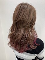 ジャパンデザイナーズアカデミー&nbsp;インナーカラー/レッド【堺、深井】