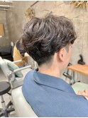メンズニュアンスパーマ　池袋　目白