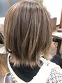 エクラート ギンザ 銀座店(ECLART GINZA)&nbsp;ナチュラルに見えるハイライトも可愛いです^ ^