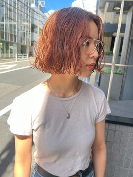 アンドビューティフル 恵比寿(andbeautiful) 癖毛を活かしたボブ