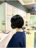 黒髪ショートボブ
