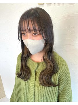 リム(RIM.) オリーブ/フェイスフレーミング/インナーベージュ/くすみカラー